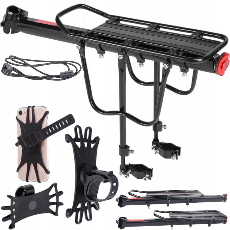 Bagażnik Rowerowy Alu Mtb Uniwersalny 50KG