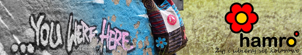 Szarawary NEPAL Alladynki SZEROKA GUMA patchwork Zapięcie brak