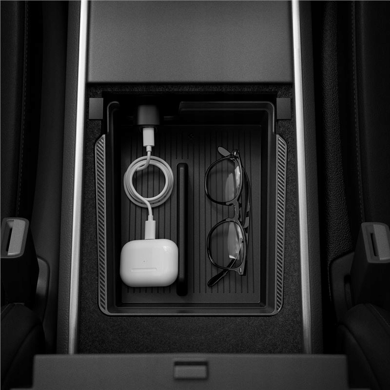 Organizer samochodowy do Tesla Model 3/Y, Spigen, organizer konsoli schowka Rodzaj torby i organizery