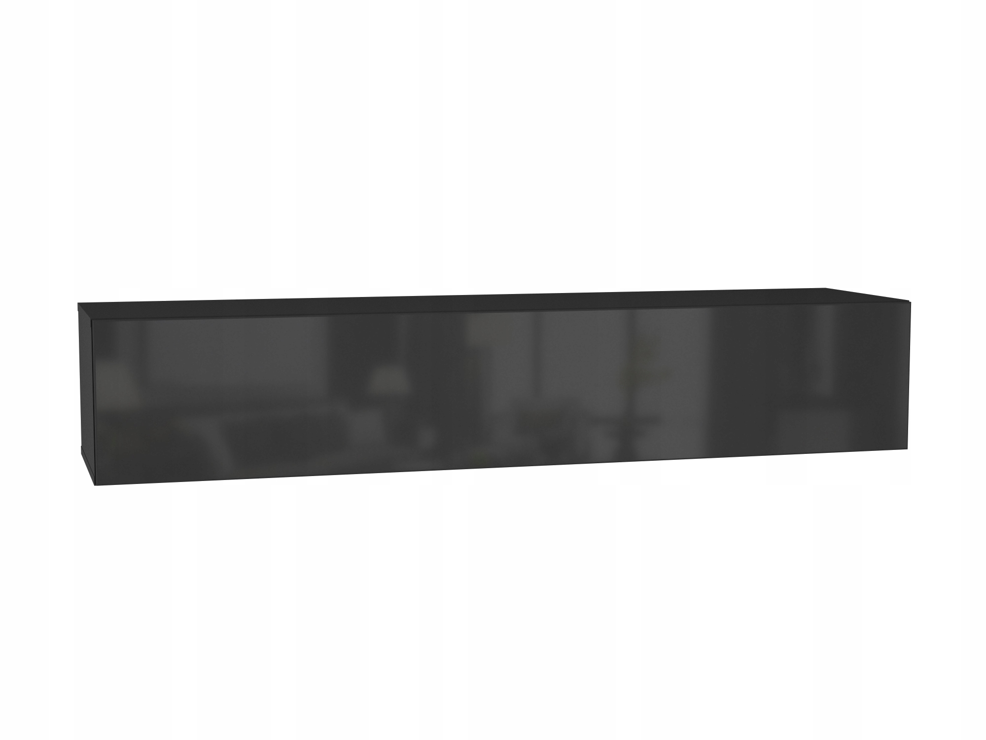 Szafka Wisząca Point TYPE-30 czarny/czarny połysk