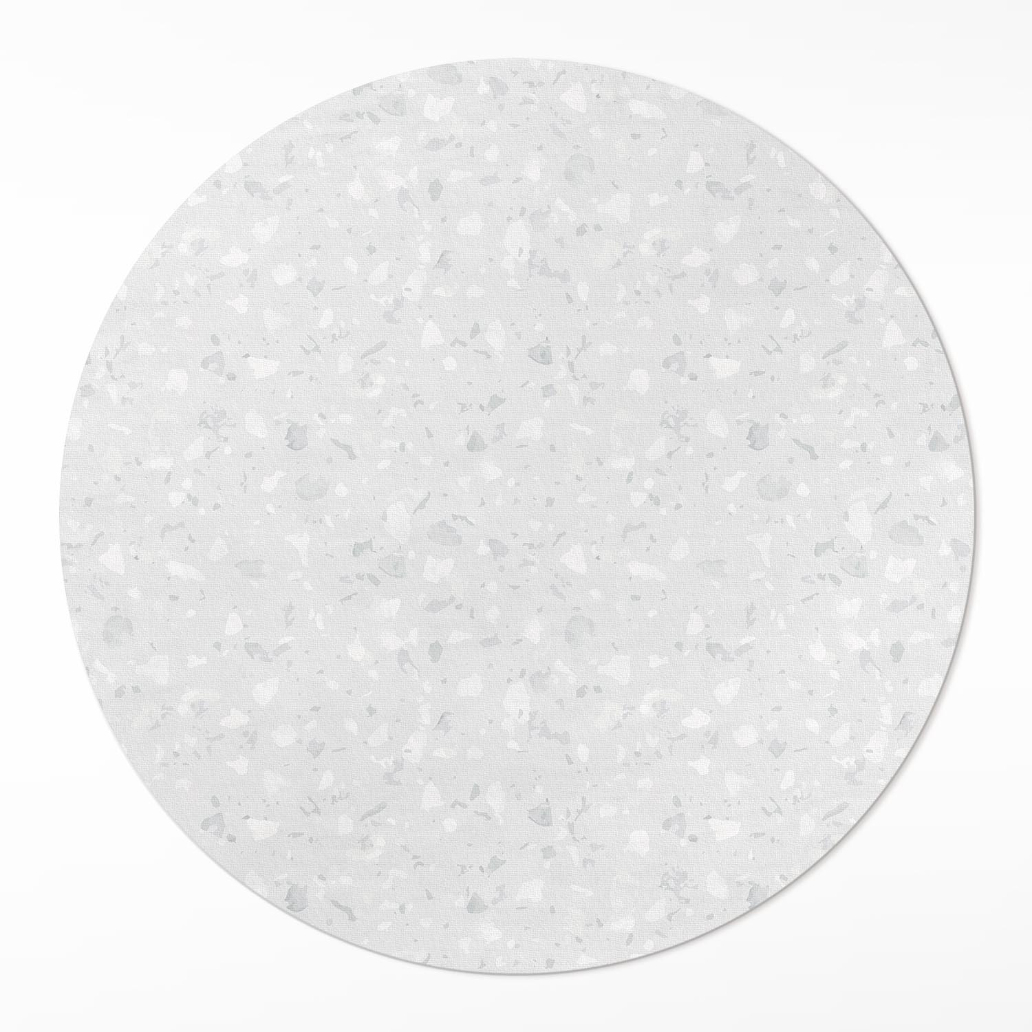 Okrúhly vinylový koberec Rozmer ⌀ 120 cm Jasný ozdobný kameň, jemný gres