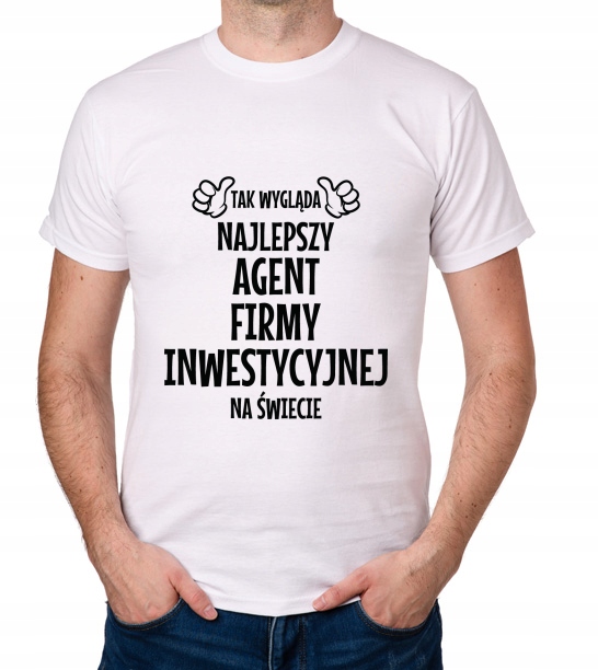 

koszulka Najlepszy Agent Firmy Inwestycyjnej