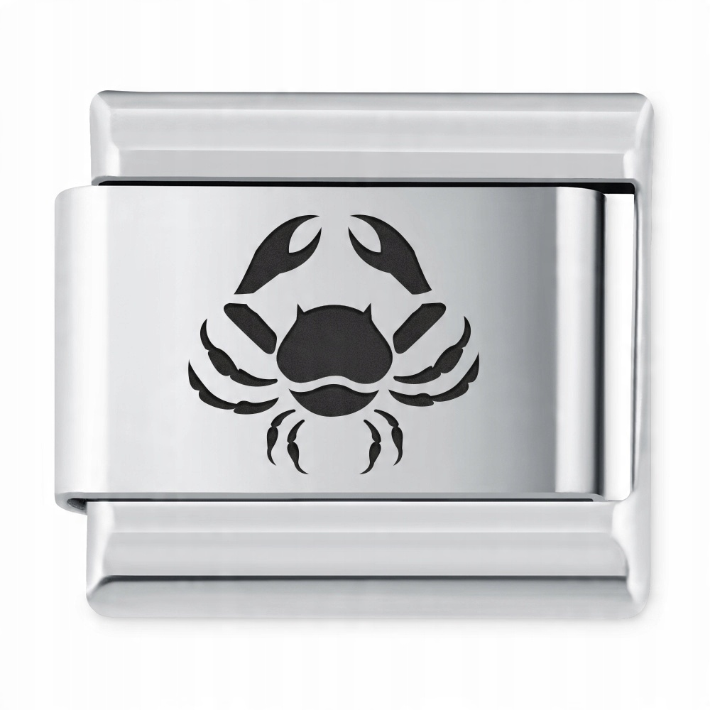 

Italian Charms Znak Zodiaku Rak Grawer Prezent
