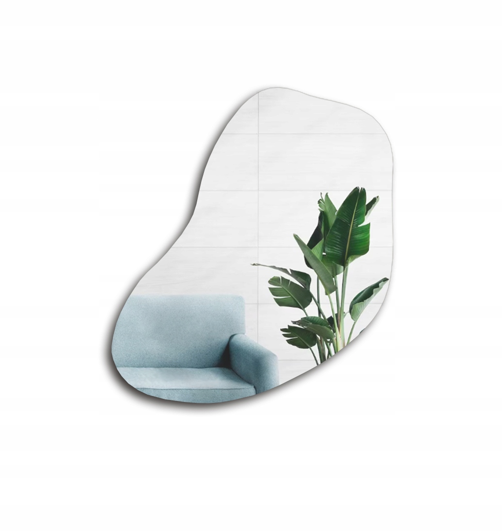 Zrcadlo Kwarc nepravidelný tvar 76x80 nástěnné