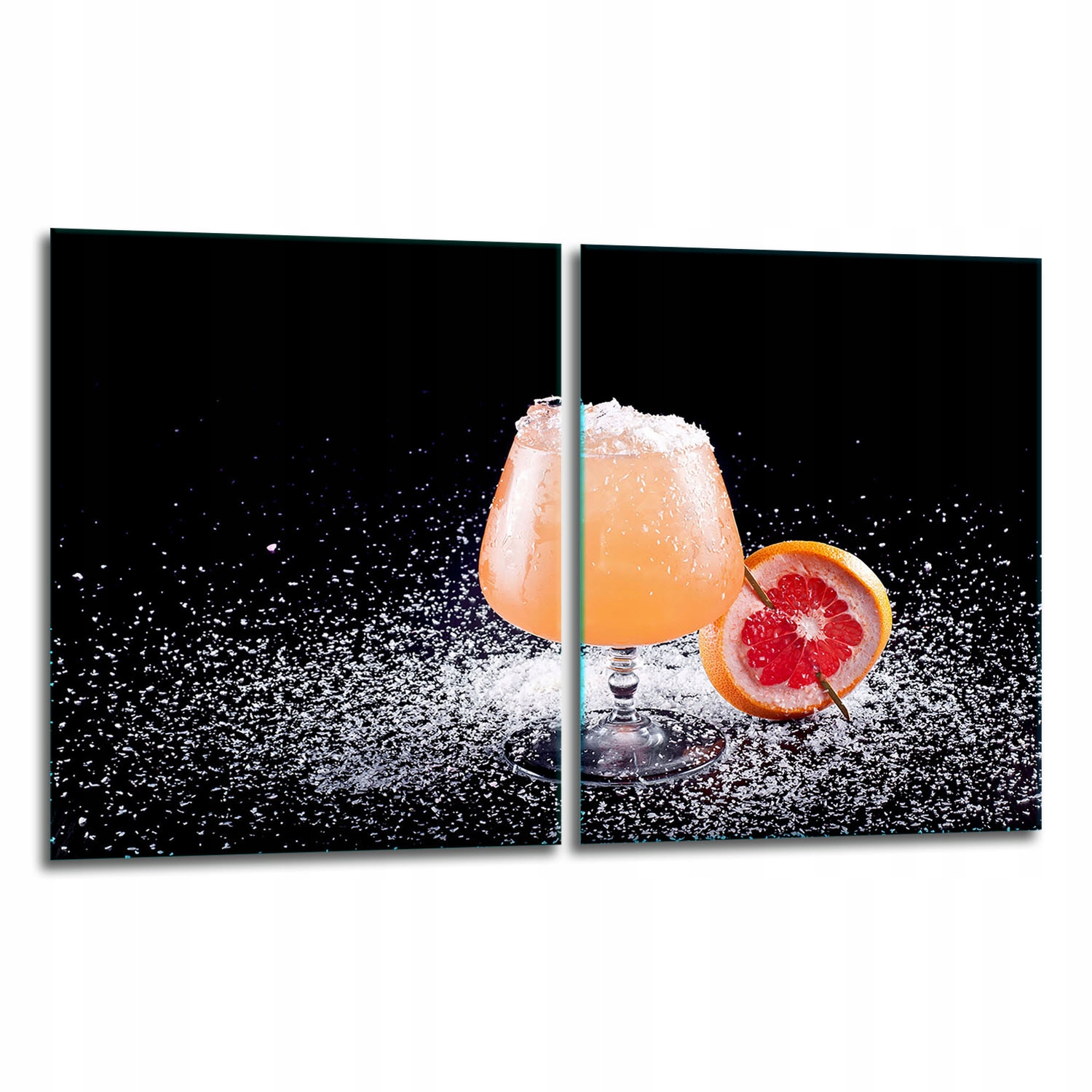 2x Ochranná Skleněná Deska Na Sporák 40x52 Drink 7v1
