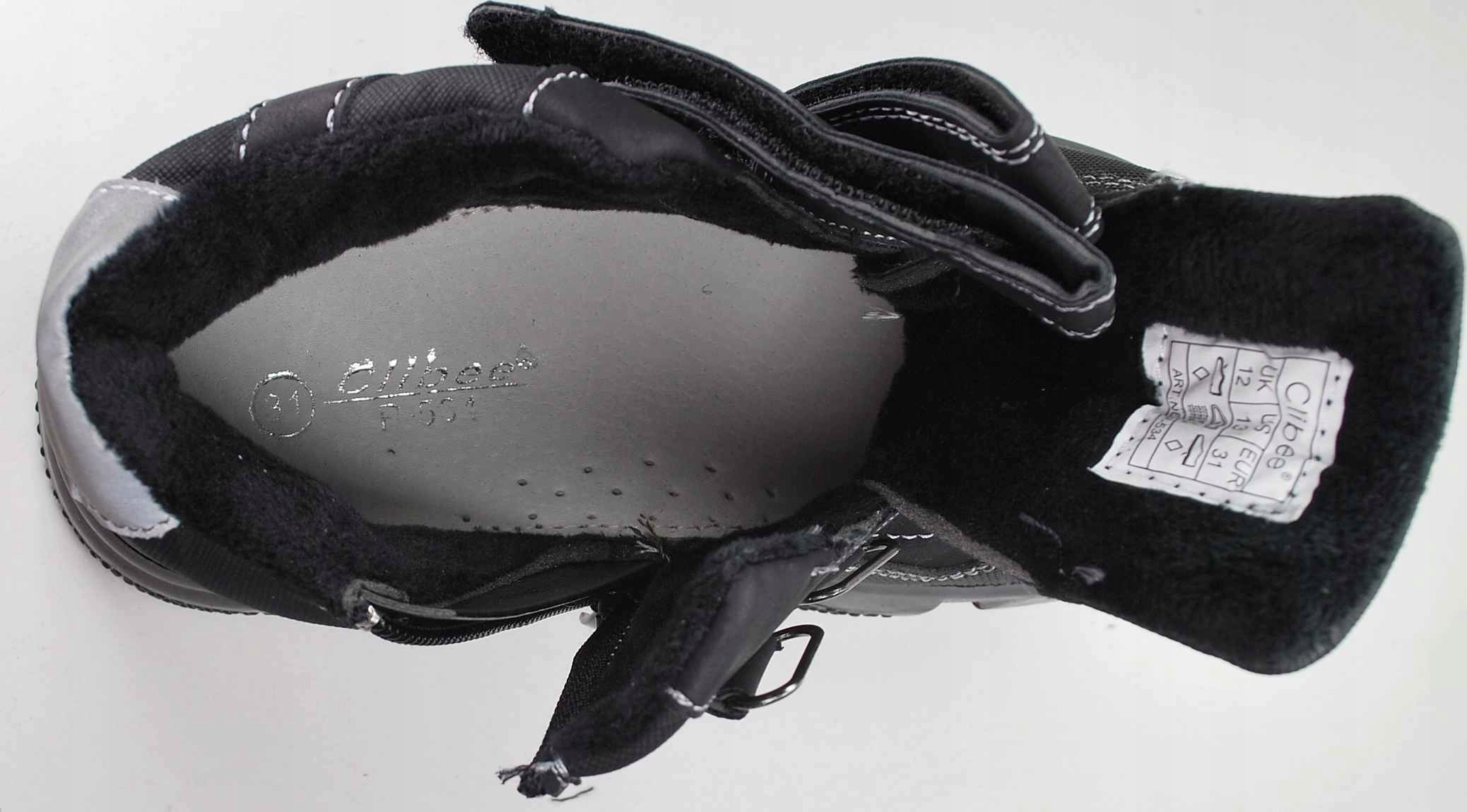 TRZEWIKI chłopięce rzepy suwak jesień zima r 33 Bohater / Bajka brak