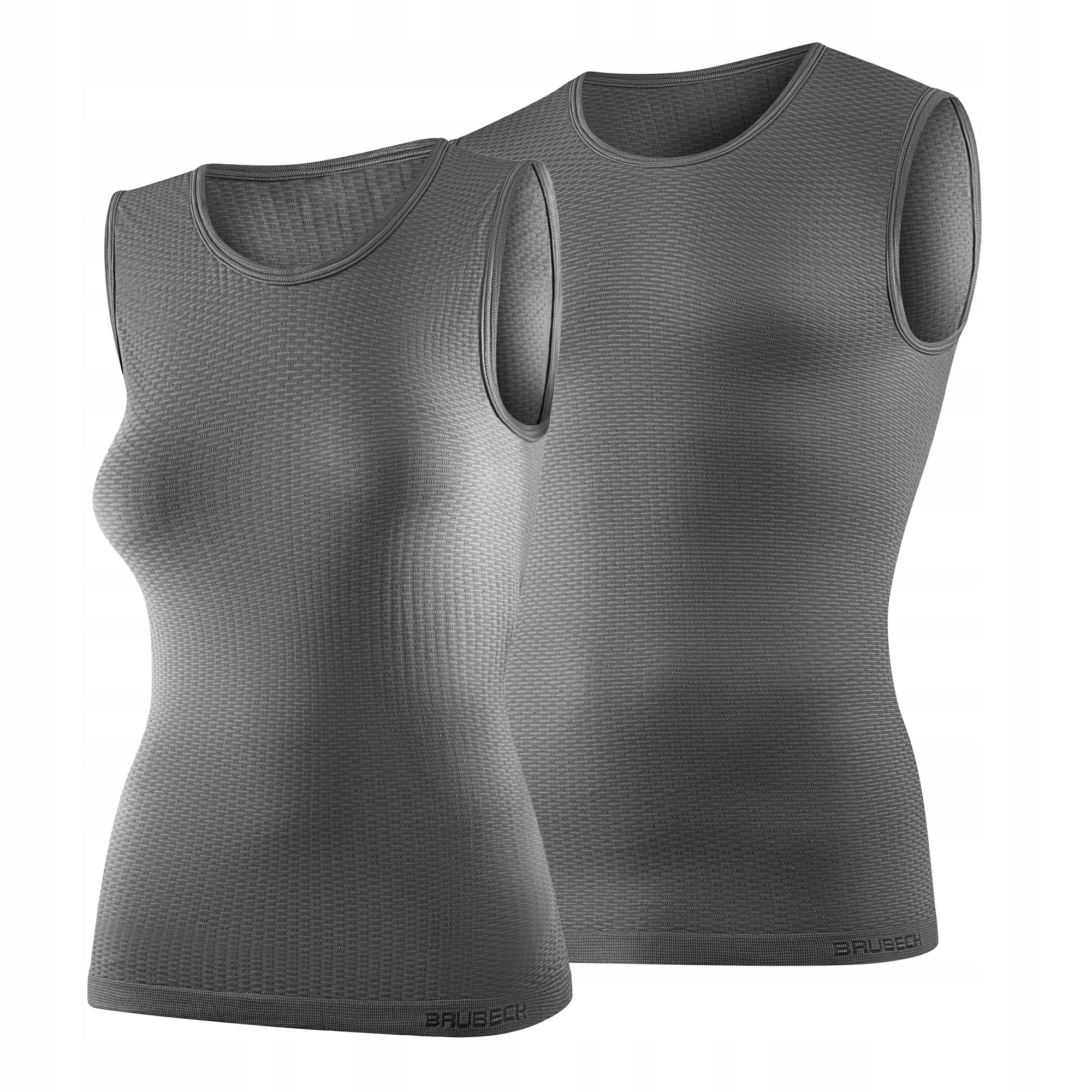 Koszulka termoaktywna Brubeck Base Layer Unisex Potówka Bezrękawnik S