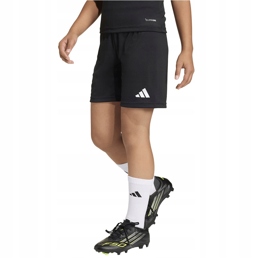 Spodenki Dziecięce Adidas Entrada 26 JZ6531 Czarne r. 140