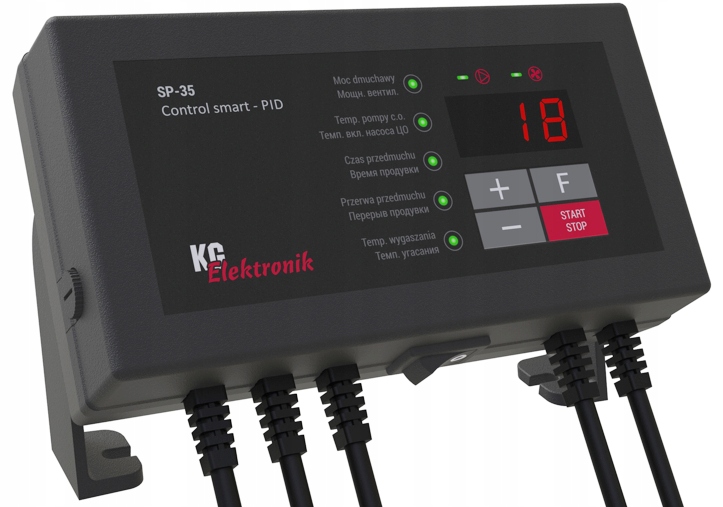 STEROWNIK PIECA KOTŁA SP-35 PID DO POMPY, DMUCHAWY