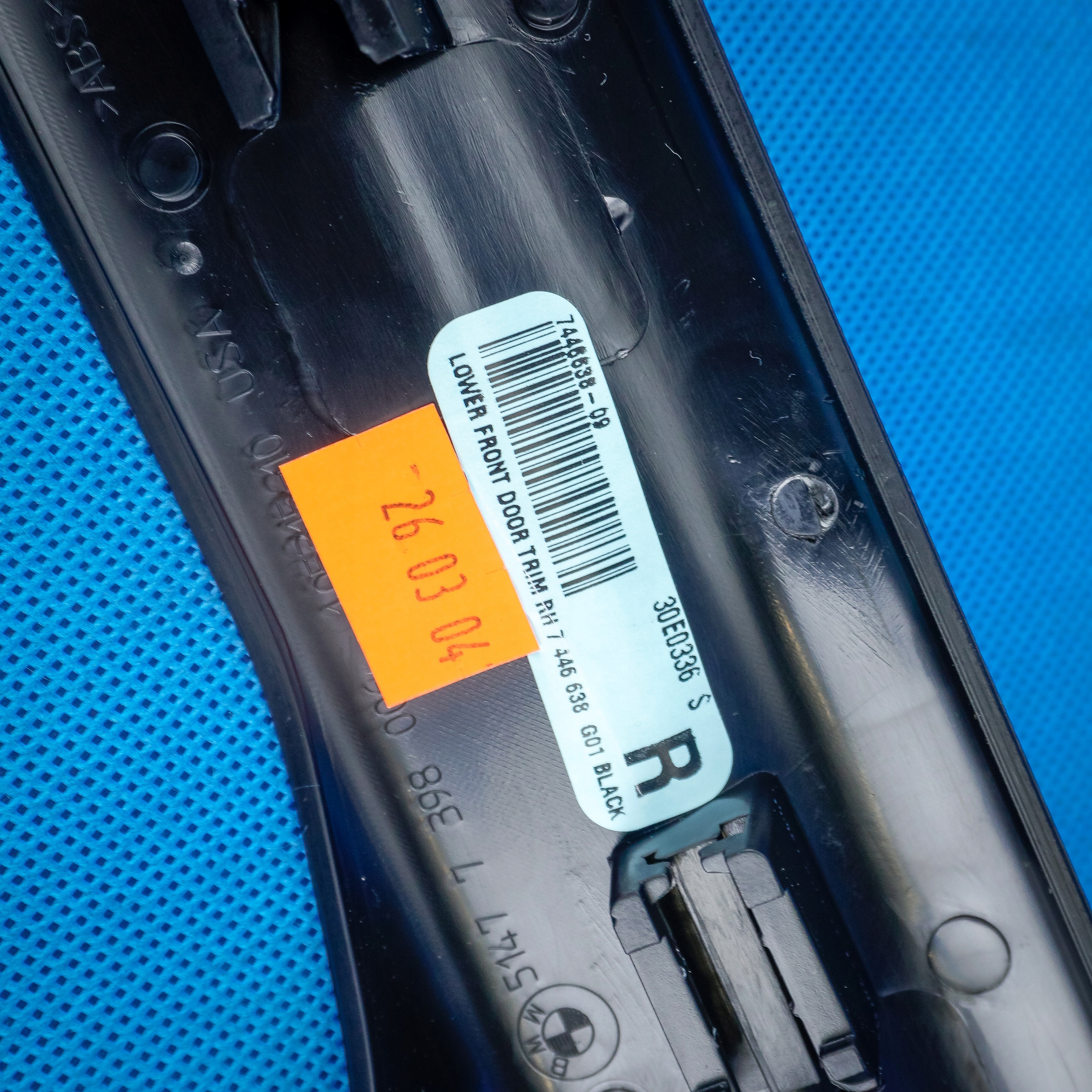 moulding cap threshold front right BMW X3 G01 X4 G02 51437446638 7446638
