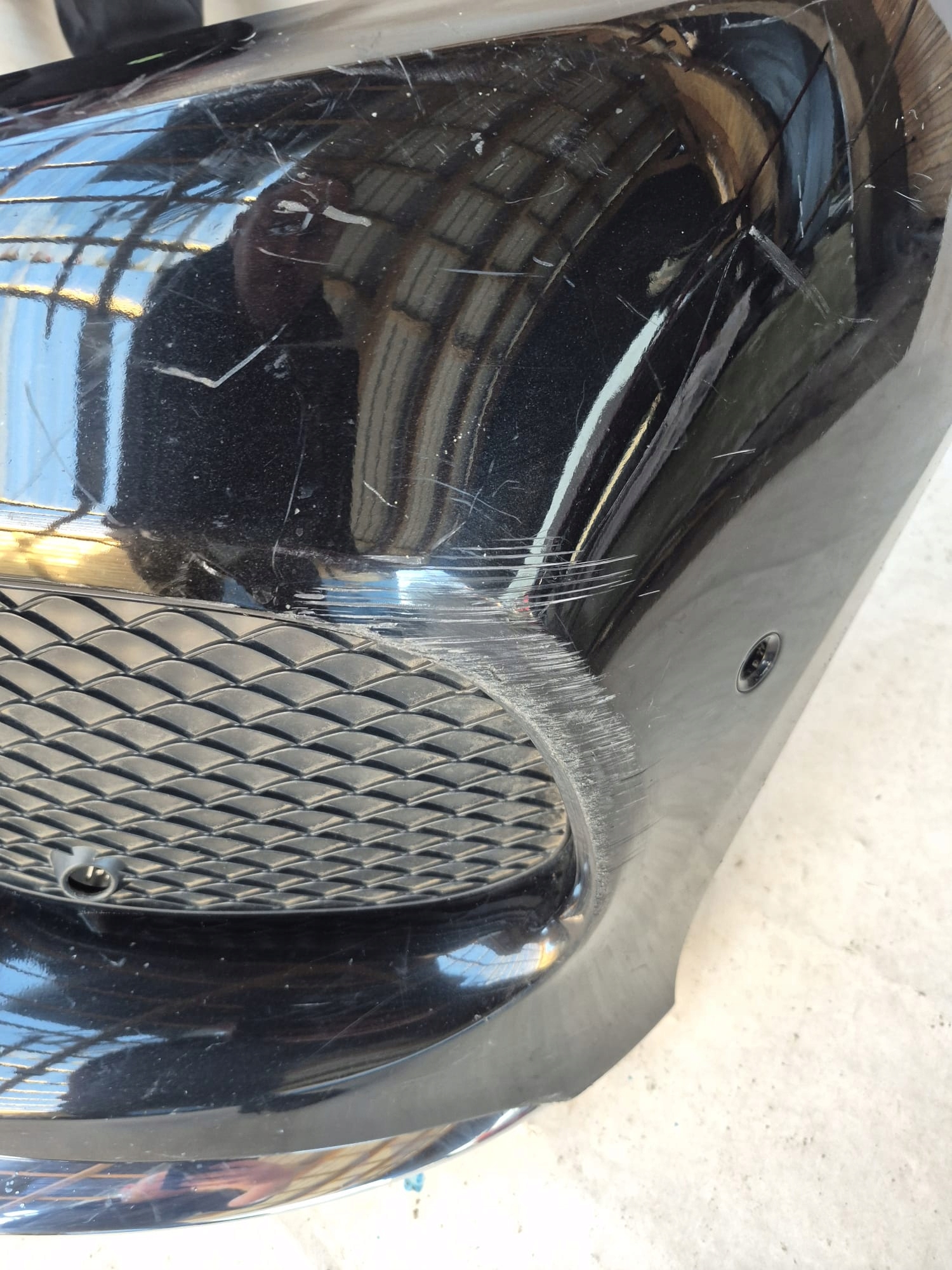 MERCEDES GLE W166 AMG 15- bumper front front 6XPDC A1668851538