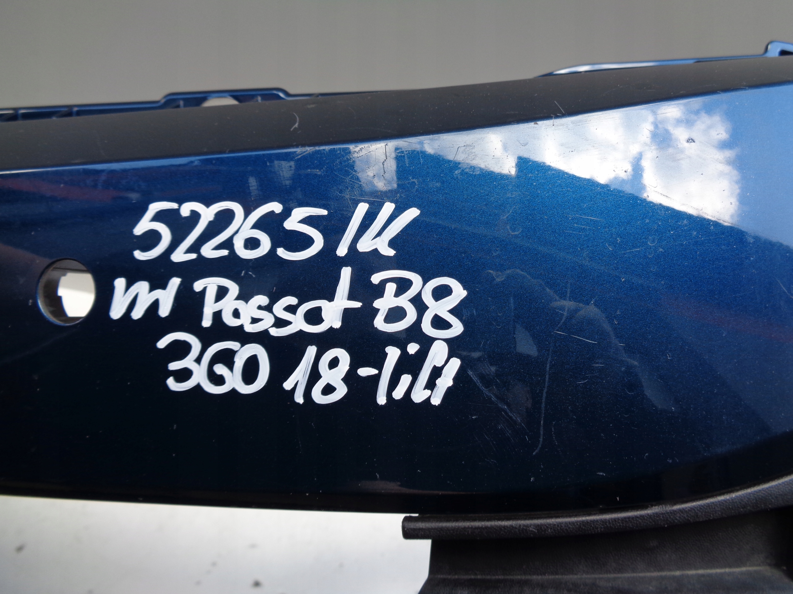 Frontstoßstange VW PASSAT B8 3G 3G0 18- LIFT NR 52265