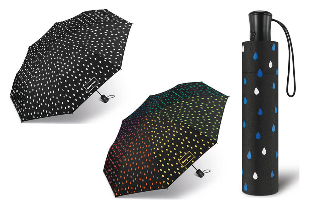 

Automatyczna parasolka Happy Rain zmienia kolor