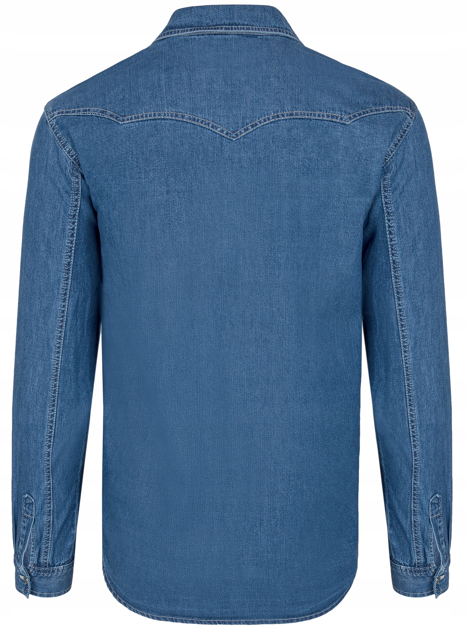 KOSZULA MĘSKA JEANSOWA - STANLEY JEANS - XXXXL Rozmiar 4XL