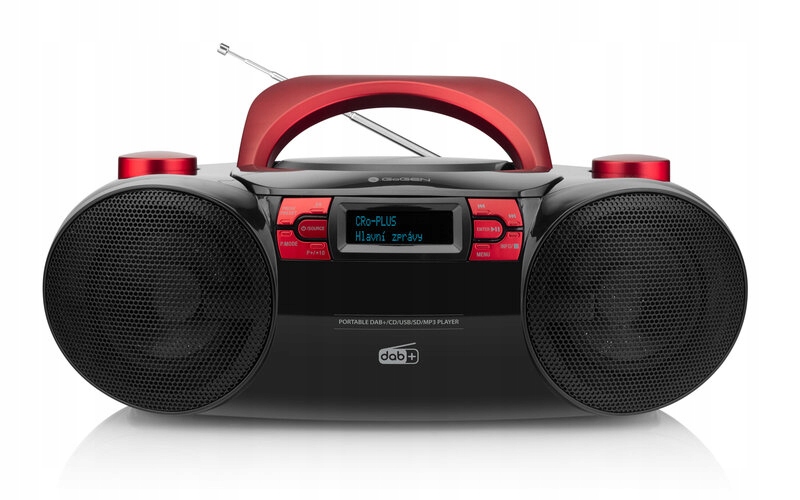 BOOMBOX RADIO CD MP3 ODTWARZACZ USB DAB+ FM AM Marka GoGEN
