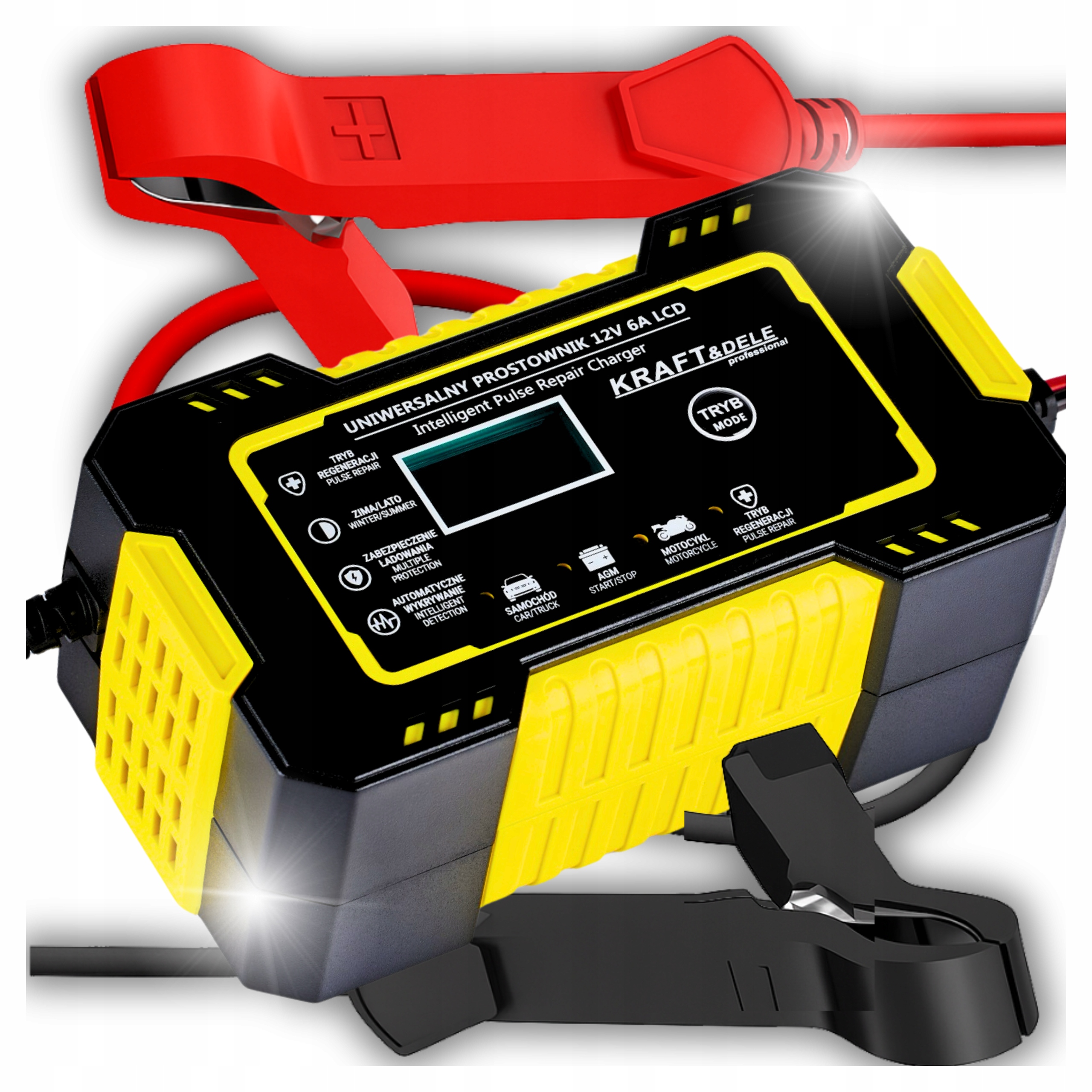 Automatický Automobilový Usměrňovač Pro Baterie, Funkce Opravy 12V 24V