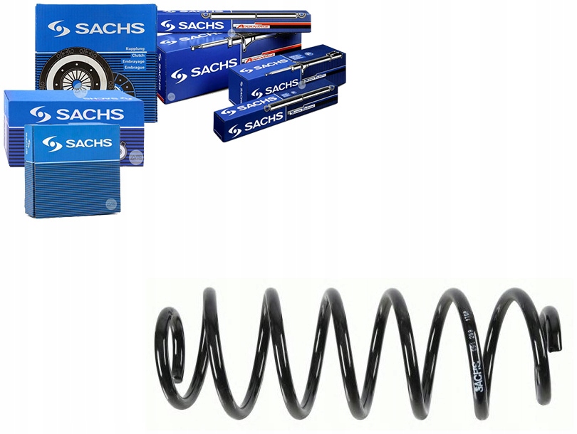 SAC994 259 Pružina Zavěšení Zadní L/p Ford Fiest Asistent řidiče #33