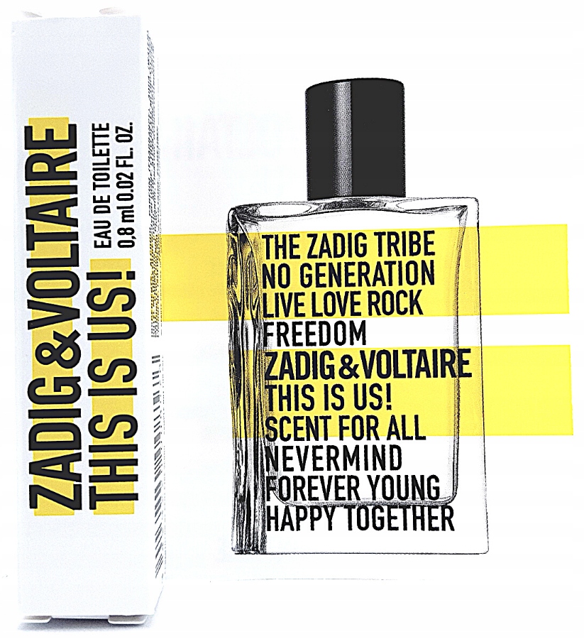ZADIG & VOLTAIRE This Is Us! EDT 0,8 ml PRÓBKA 13338858168 - Allegro.pl