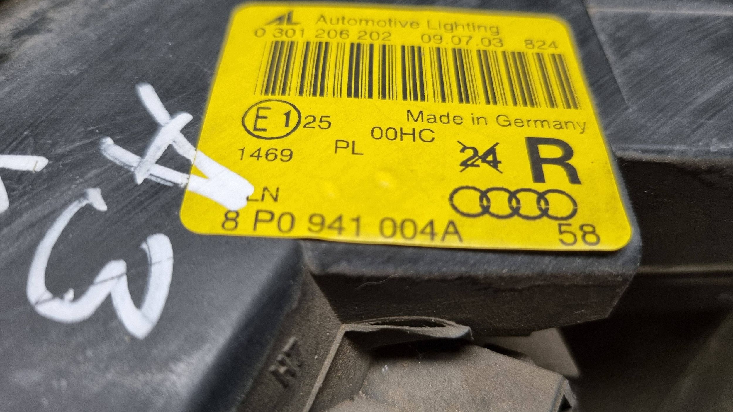 light REFLEKTOR right front 8P0941004A AUDI A3 8P LIFT 04-08 EUROPA