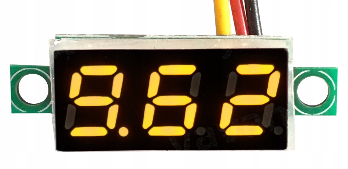 

Wskaźnik miernik napięcia DC 2-30V, woltomierz Led