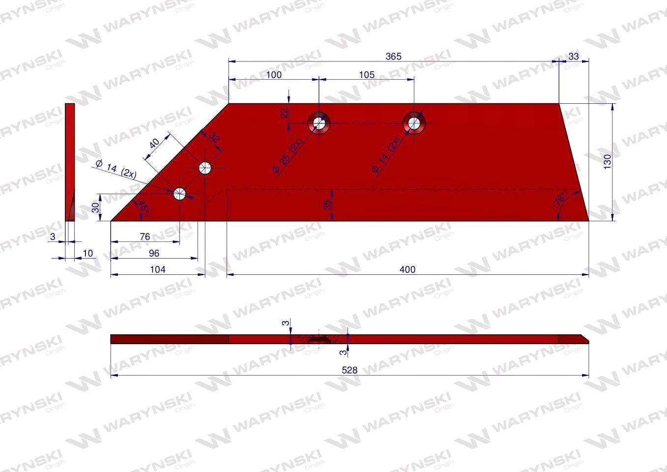 Lemiesz Prawy Sukov Junior L Roto Plug Oryginal