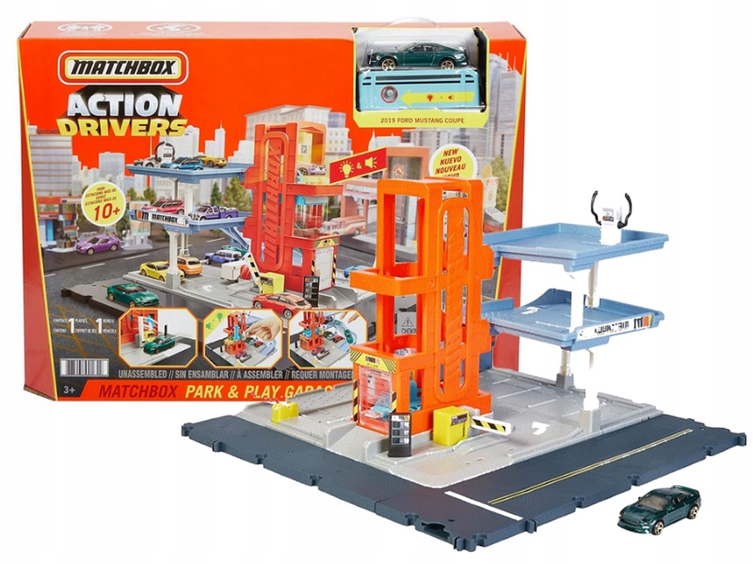 

Matchbox Zestaw Do Zabawy Garaż autko HBL60