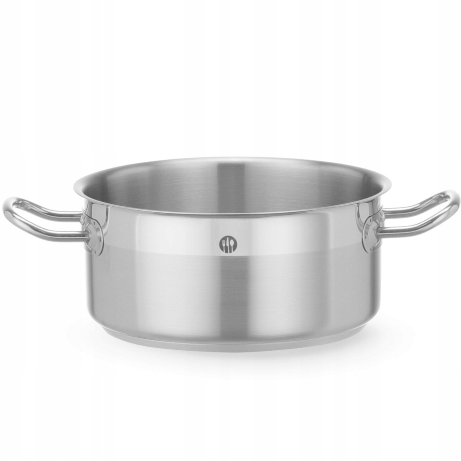 Garnek Nízký bez víka Hendi Profi Line 7.3L ⌀280x120mm Ocelový