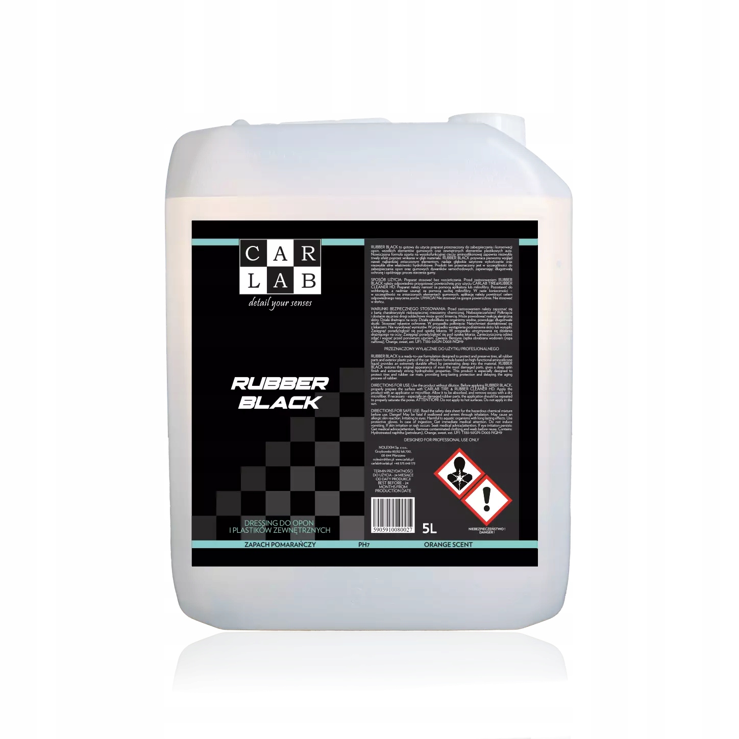 CARLAB Rubber Black 5L