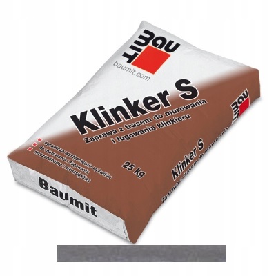 

Zaprawa Fuga do klinkieru Baumit S Antracyt 25kg