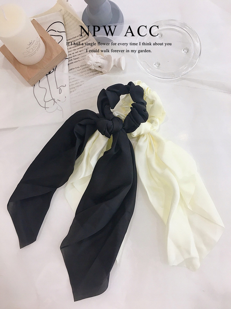 GUMKA DO WŁOSÓW SCRUNCHIE WSTĄŻKA 2w1 APASZKA SATYNOWA KOKARDA EAN (GTIN) 59038409283713