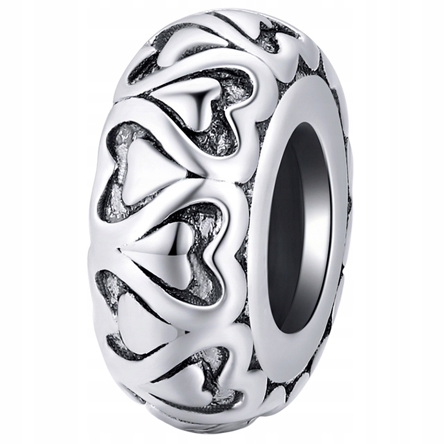 

Charms Koralik Bransoletka Stoper Serca srebro 925