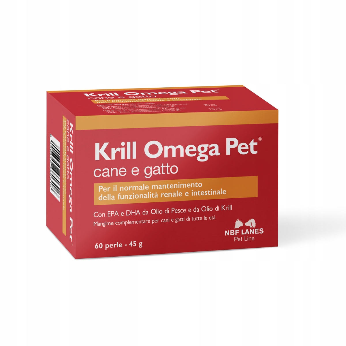 Krill Omega Pet pro psy a kočky 60 kapslí Nbf Lanes