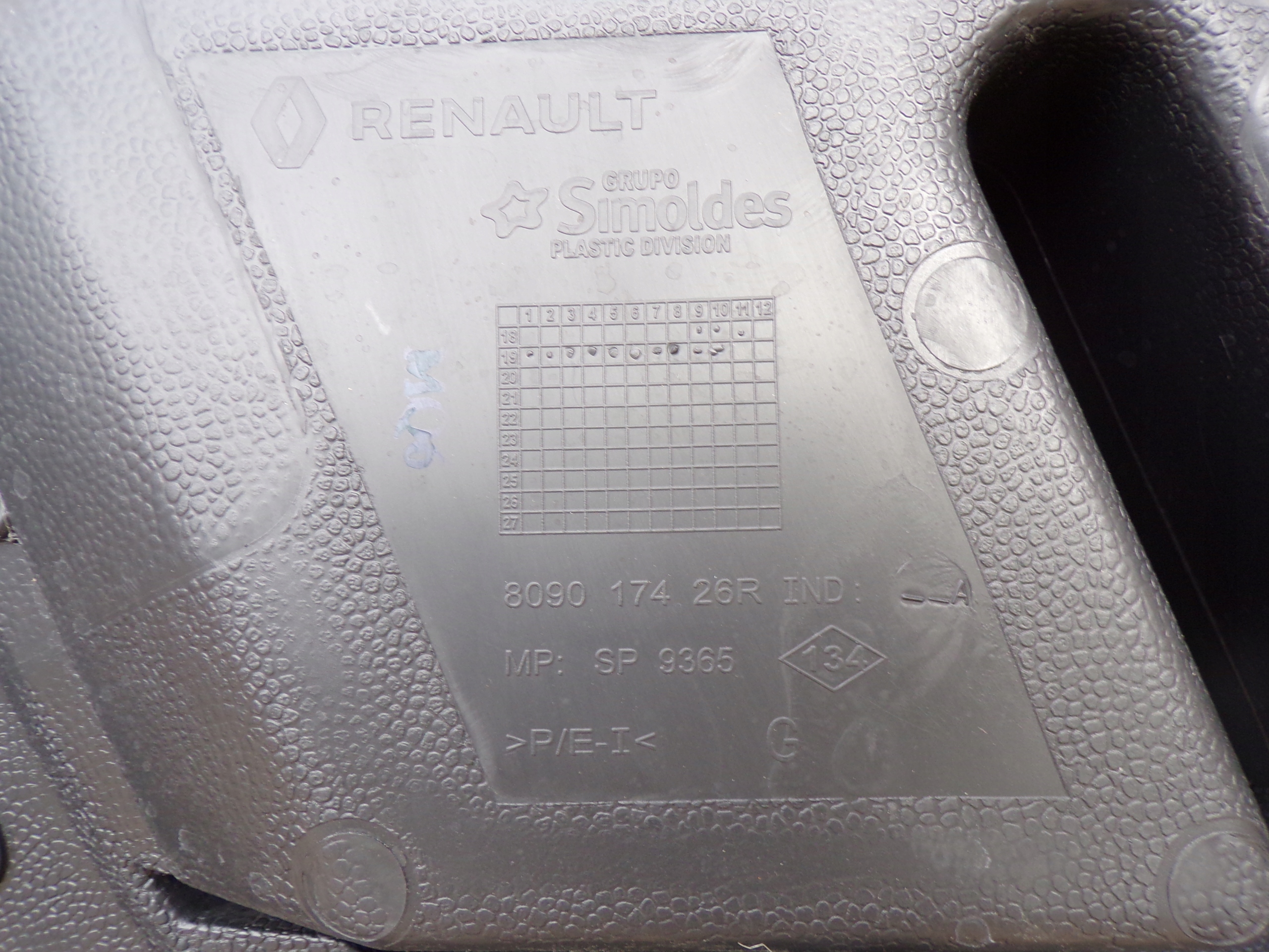 MASTER 4 MOVANO 19- side upholstery door PRZEDNICH left original