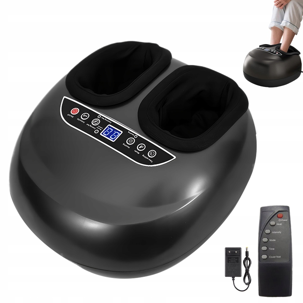 Masażer Stóp Elektryczny Do nóg Ogrzewania Rehabilitacji Shiatsu W Pilot