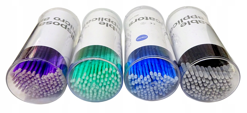 APLIKATORY MIKROSZCZOTECZKI DO RZĘS ULTRAF. 100szt Marka inna marka