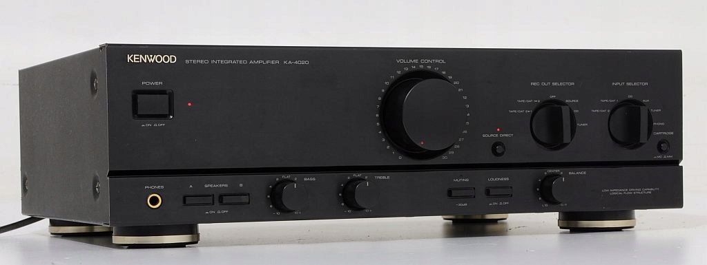 KENWOOD KA-4020 SOLIDNY WZMACNIACZ STEREO ! Kod producenta KA-4020