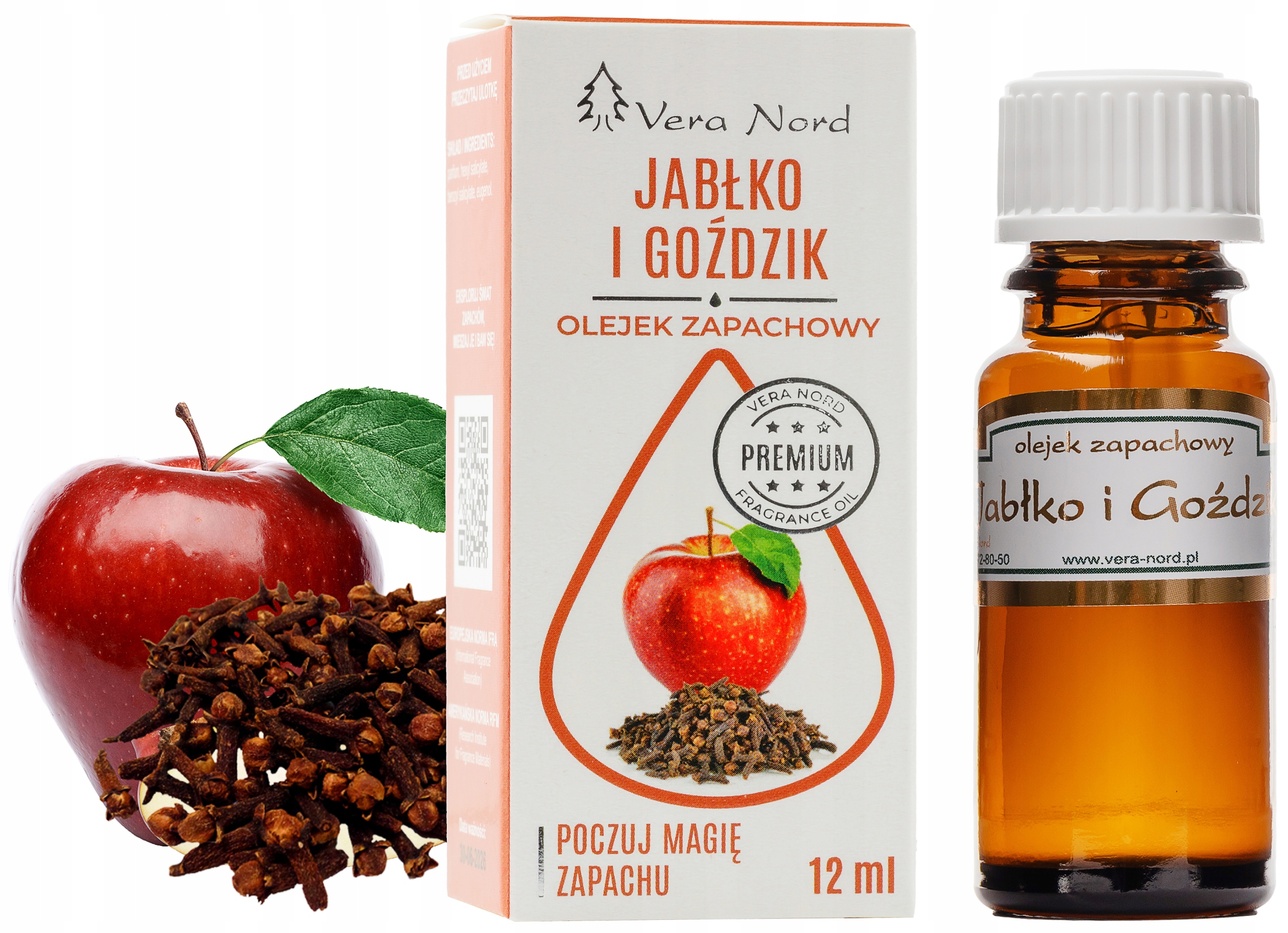 

Jabłko I Goździk- Olejek Zapachowy Vera Nord 12 ml