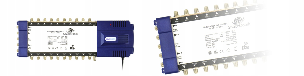 Multiswitch Spacetronik Pro Series MS-0520PL 5/20 Kod producenta MS-0520PL