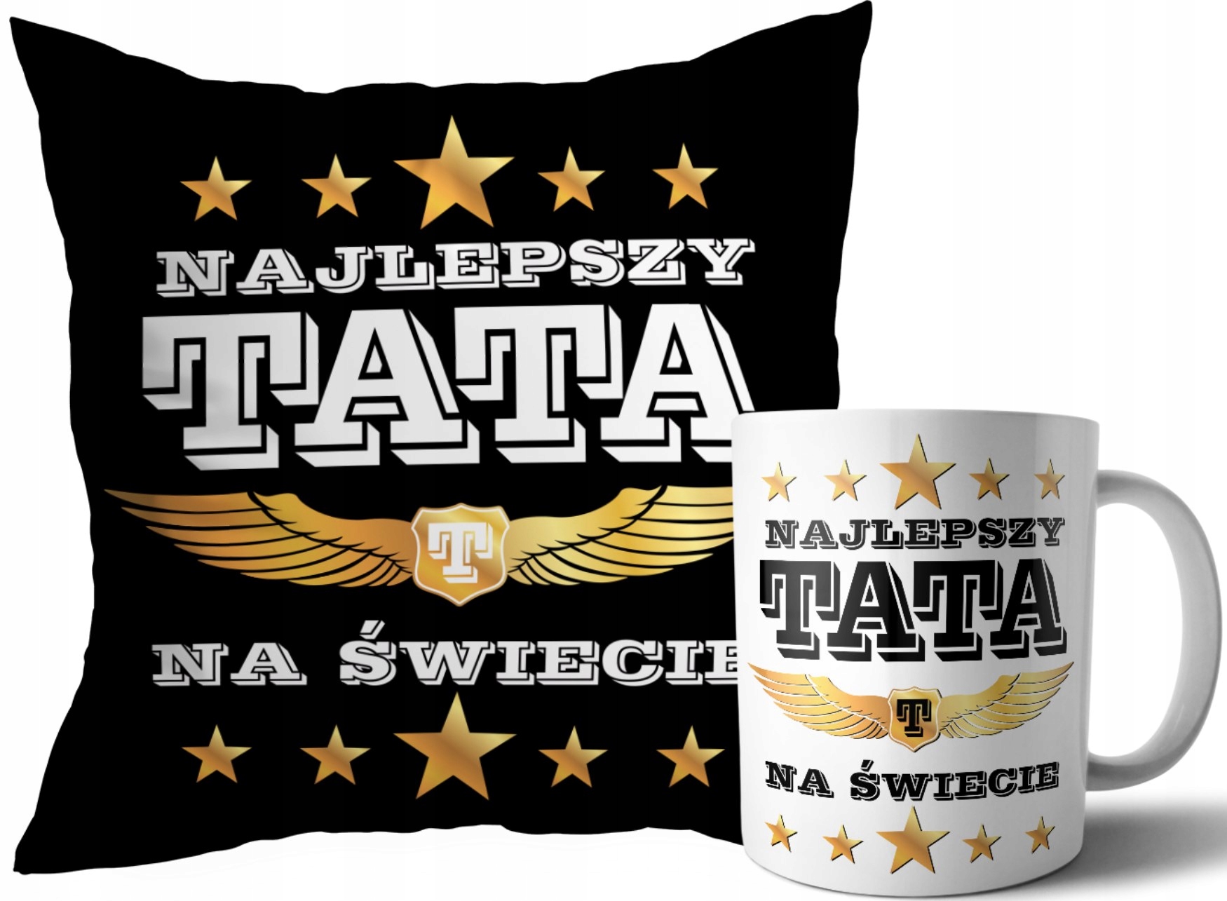 

Zestaw Poduszka Kubek Na Dzień Taty
