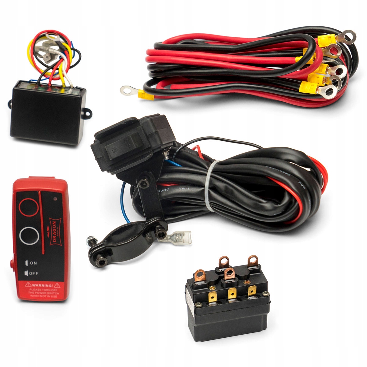 Bezdrátový Dálkový Ovladač Relé Pro Ovládání Navijáku 2000 2500 3500 12 V