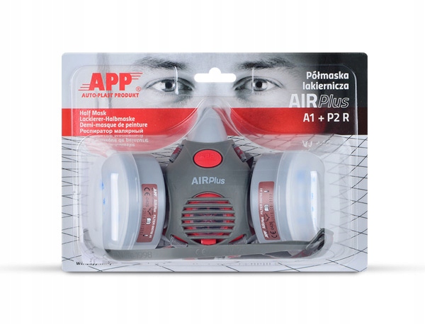 POLMASKA LAKIERNICZA APP AIR Plus A1 P2 R ZESTAW EAN 5907782022839