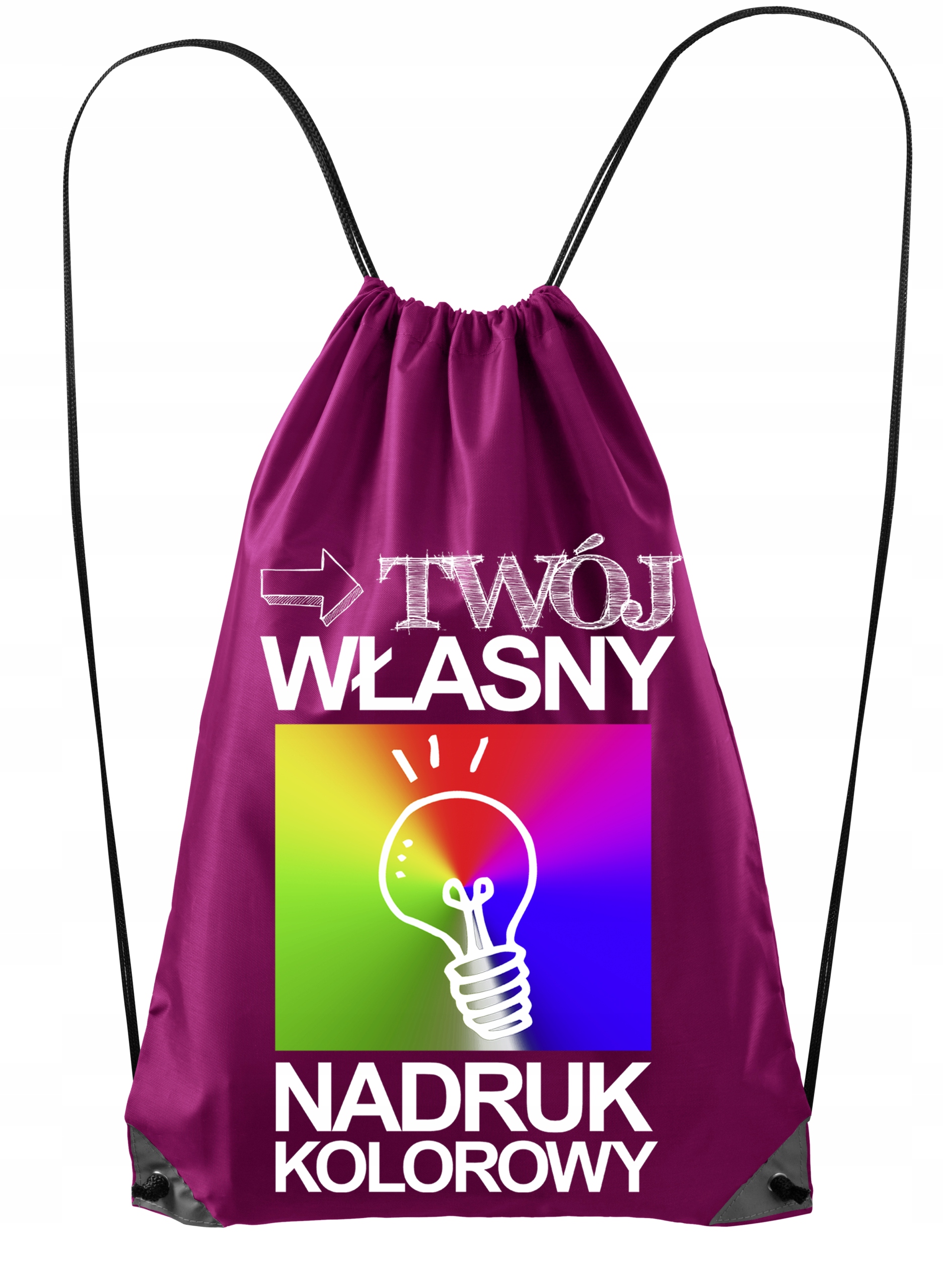 

Plecak Worek z Własnym Nadrukiem Energy KL49