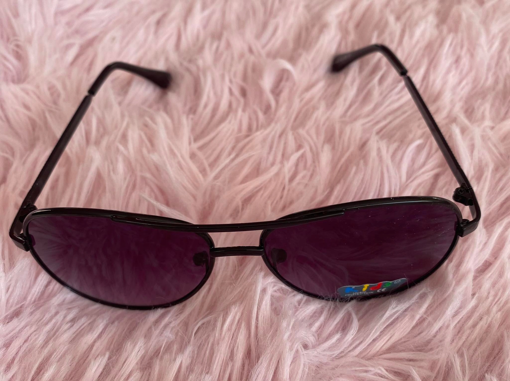 Okulary Przeciwsłoneczne Dziecięce Czarne