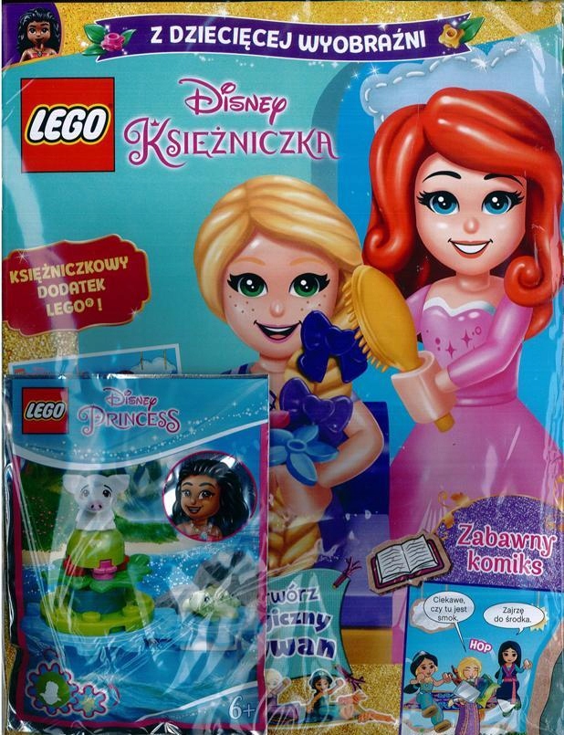 LEGO DISNEY KSIĘŻNICZKA 8/21 + dodatek nr 2