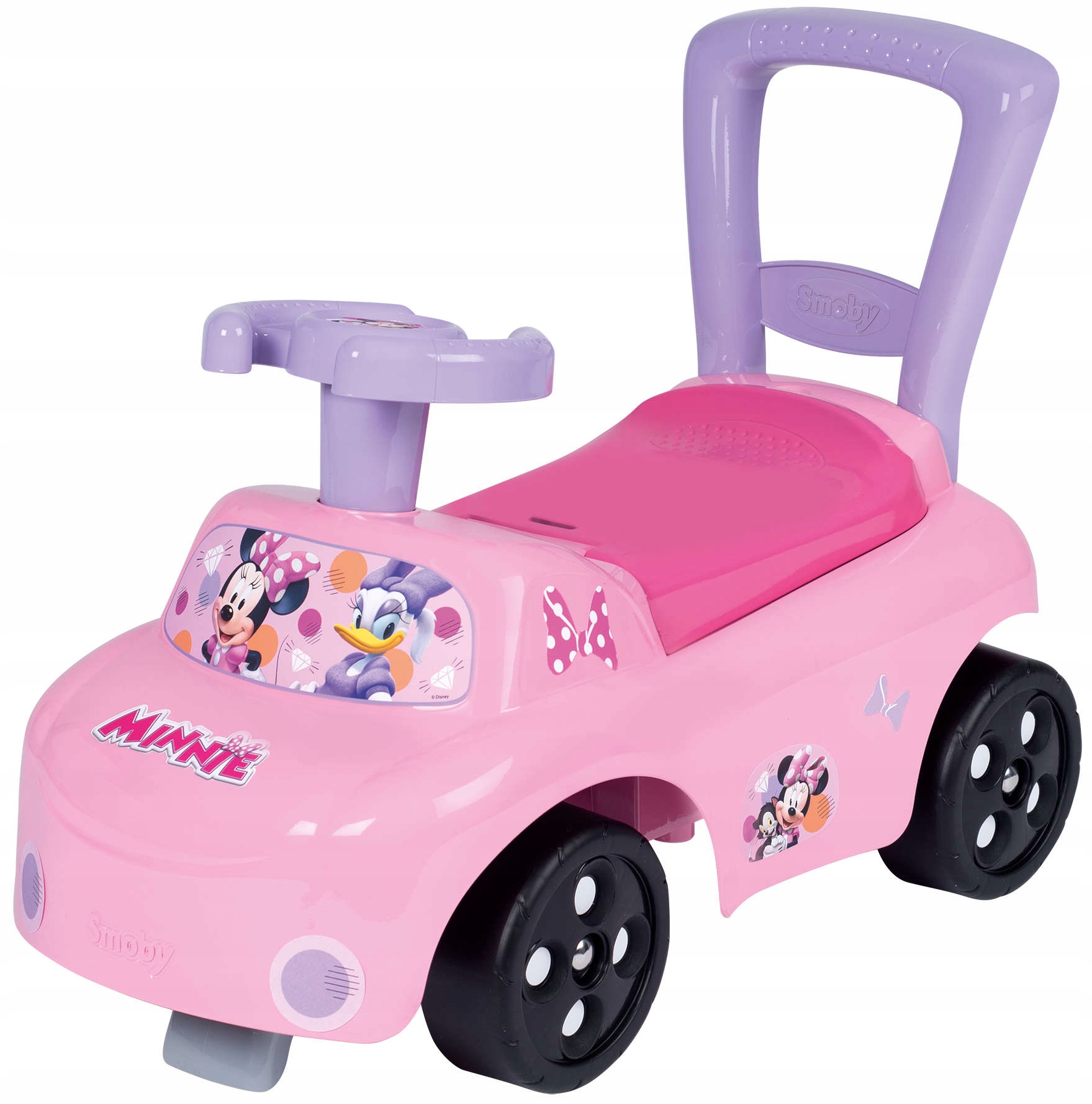 

Jeździk Auto Odpychacz Pchacz Myszka Minnie Smoby
