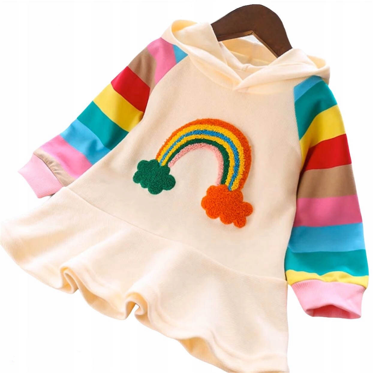 SUKIENKA DRESOWA DRESÓWKA TUNIKA BLUZA TĘCZAnull