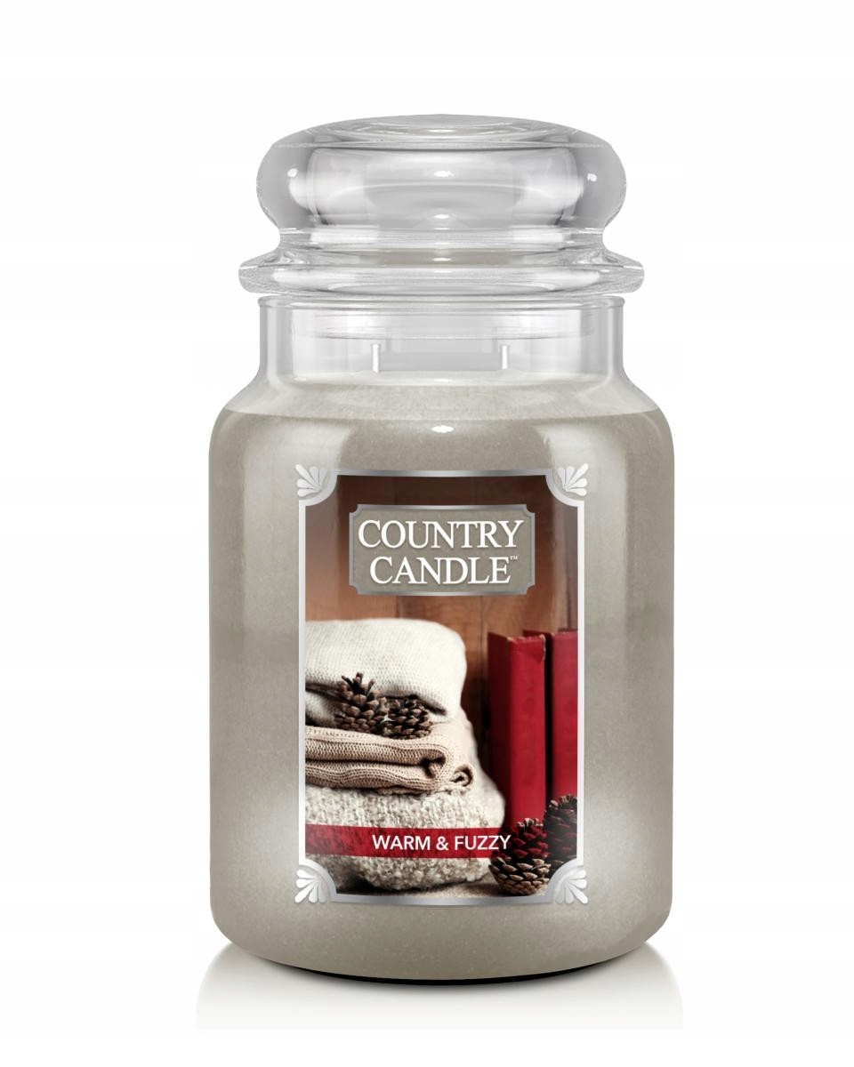 Velká svíčka Warm and Fuzzy Country Candle