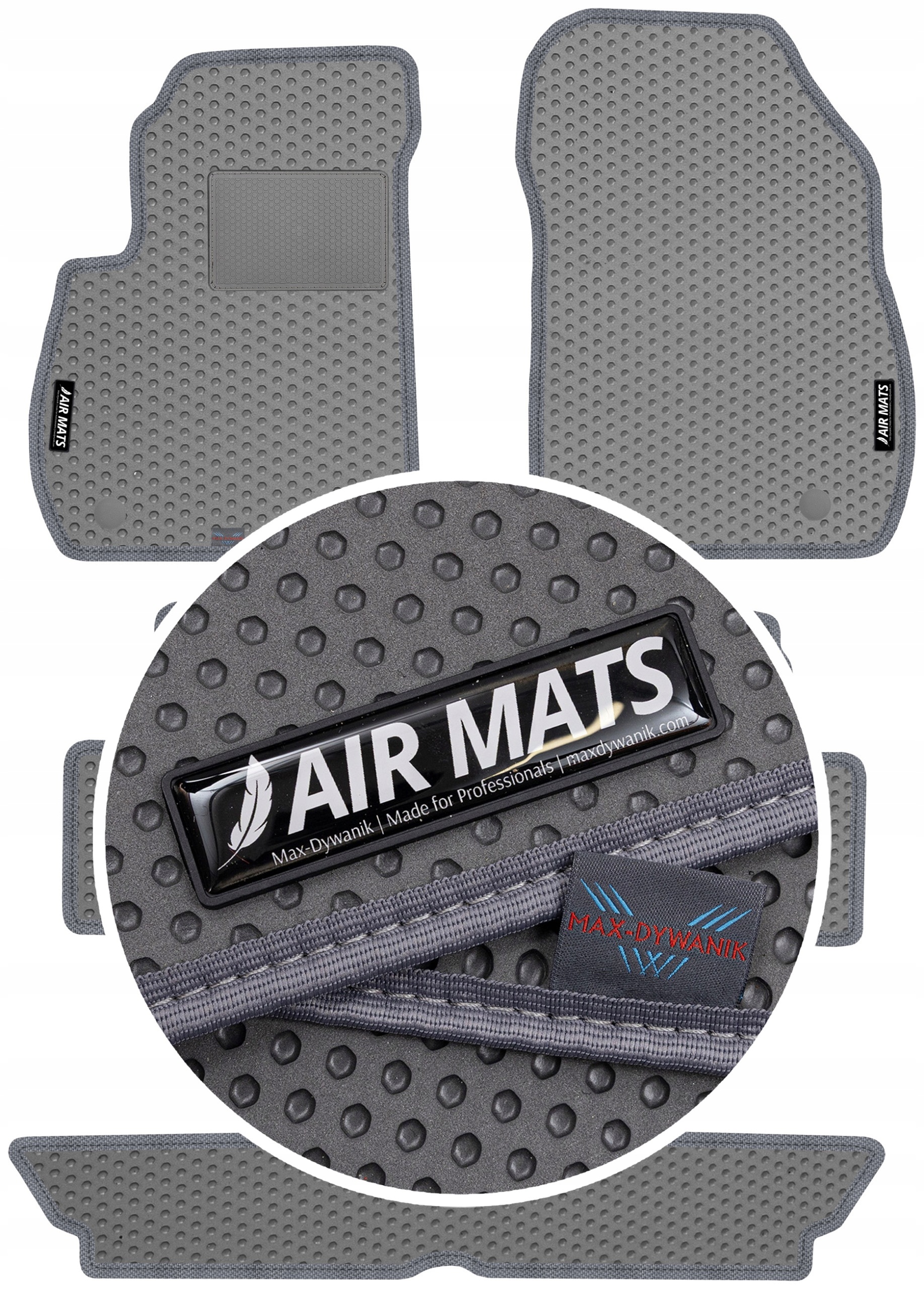 Opel Zafira C 7os 2012-2019 Koberce Eva Air Mats Šedé