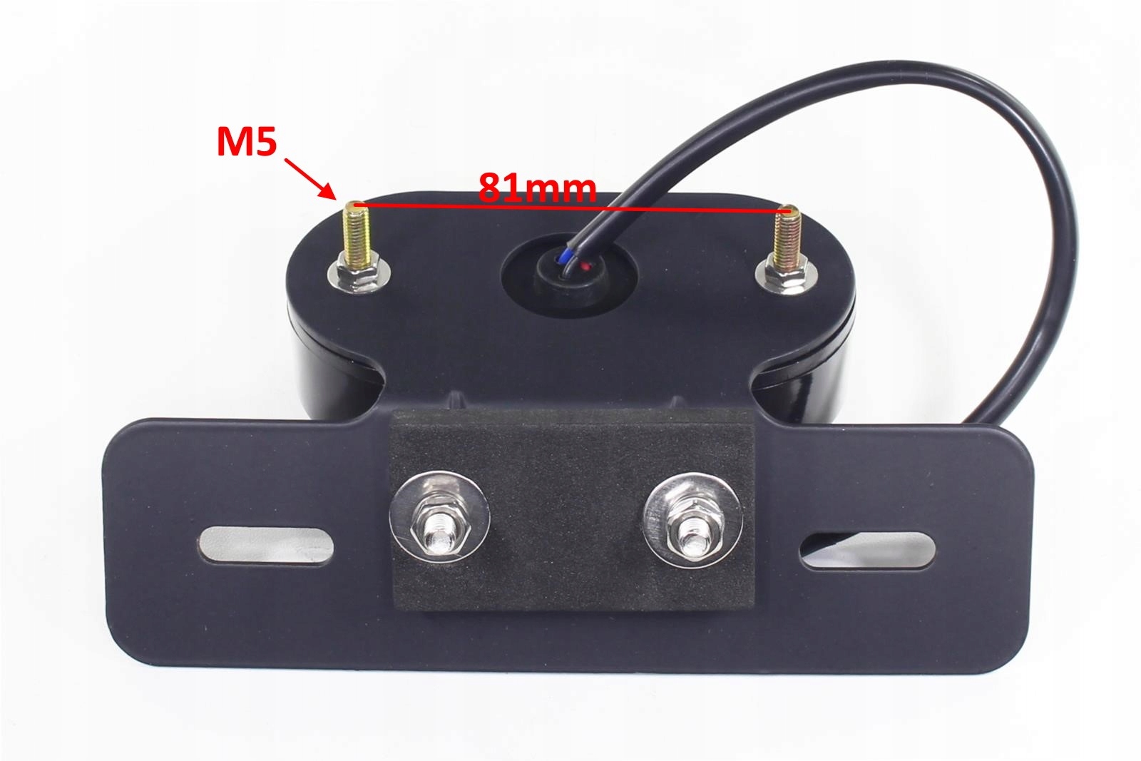 LAMPA TYŁ LED MOTOCYKLOWA Z PODSTAWĄ POD TABLICĘ R Producent inny