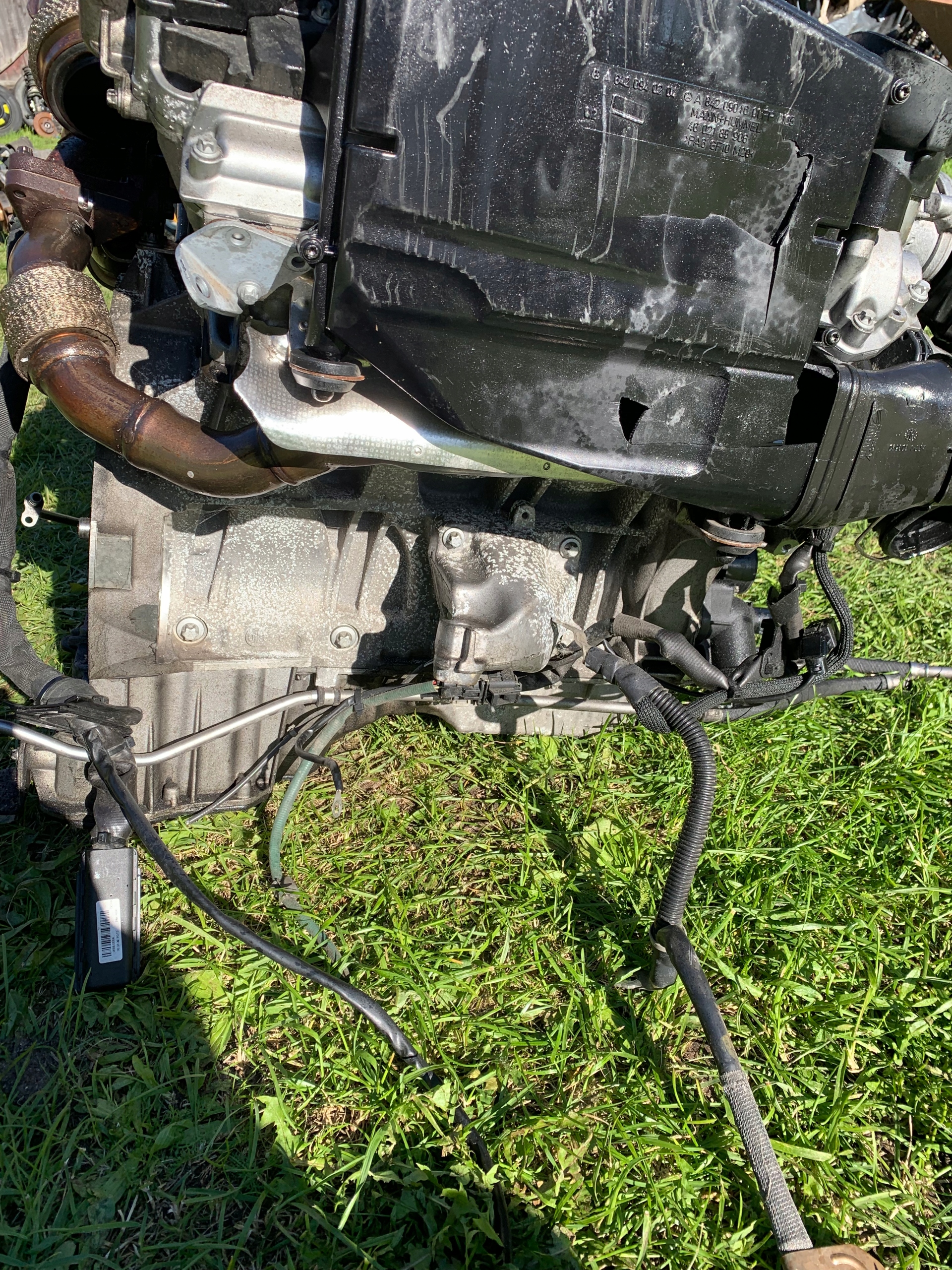 Двигатель MERCEDES w-219 3.5 CDI V6 642920 ПРОБЕГ 96 километров